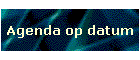 Agenda op datum
