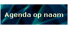Agenda op naam